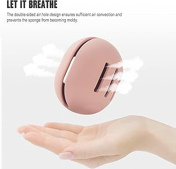 FERYES Makeup Sponge Holder – Shatterproof Eco-Friendly Silicone Beauty Make Up Blender Case fo... | Amazon (US)