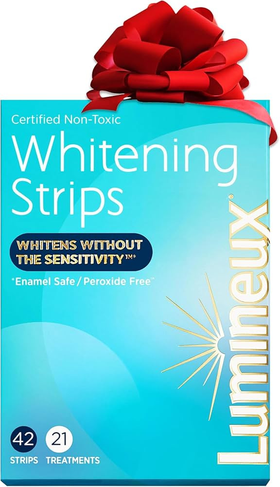 Lumineux Teeth Whitening Strips 21 Treatments – Peroxide Free - Enamel Safe for Whiter Teeth - ... | Amazon (US)