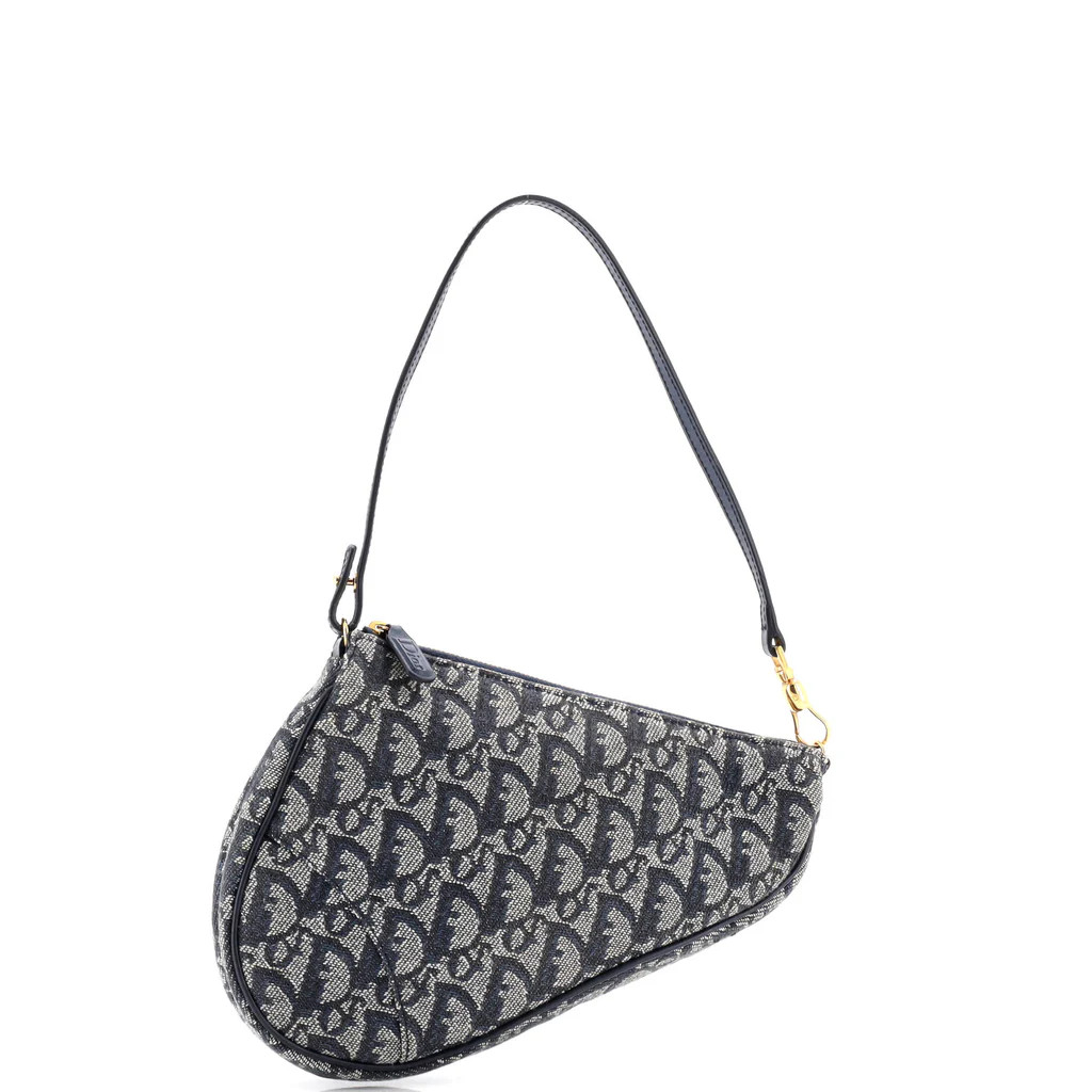 Vintage Saddle Bag Diorissimo Canvas Mini | Rebag