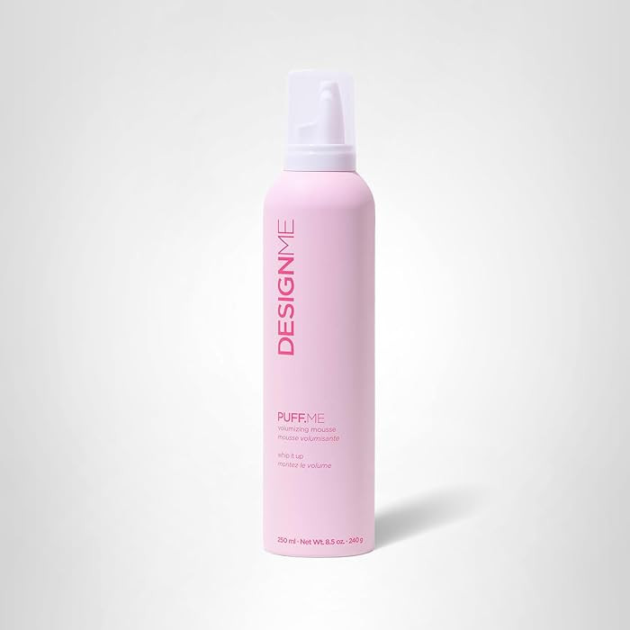 Design.Me PUFF.ME Hair Volumizing Mousse | Lightweight & Flexible Hold Hair Mousse for Curls, Wav... | Amazon (US)