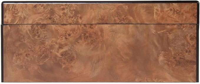 Alice Lane Burled Wood Box Home Collection – Bold Design – Black Sleek Interior – Stow Luxu... | Amazon (US)