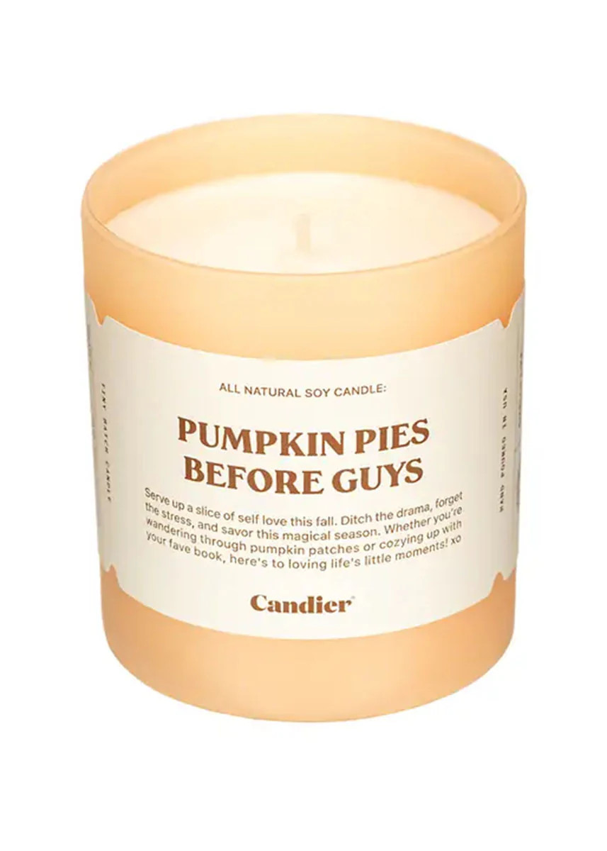 Pumpkin Pies Before Guys Candle | Alice & Wonder