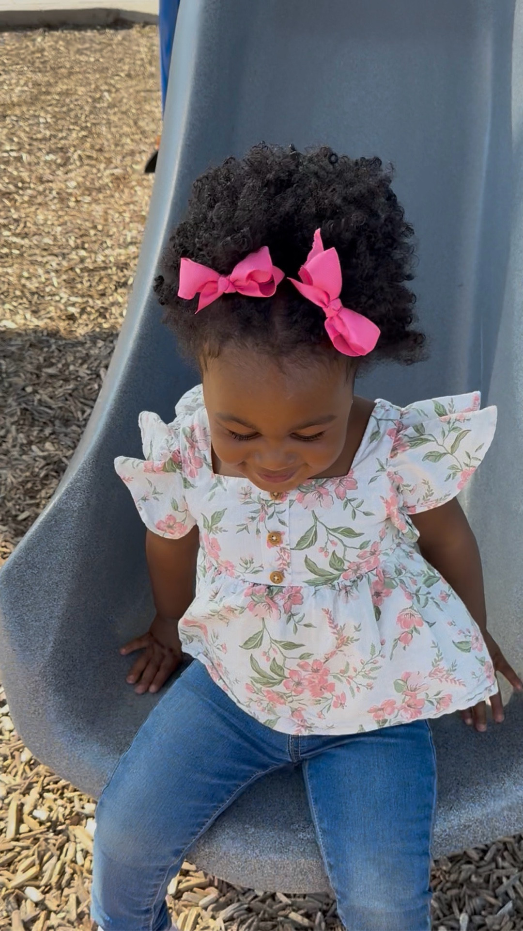 River’s first hair tutorial 😂 and she LOVES to sing, okay?! Her routine is very different from mine, especially the products. My girl has coily, low-porosity hair, so she needs something with a firmer hold… and as you can see, it gets the job done 😌

#curlynaturalhair #coilyhairproducts #coilyhair 

#LTKgrwm #LTKmomlife #LTKKids