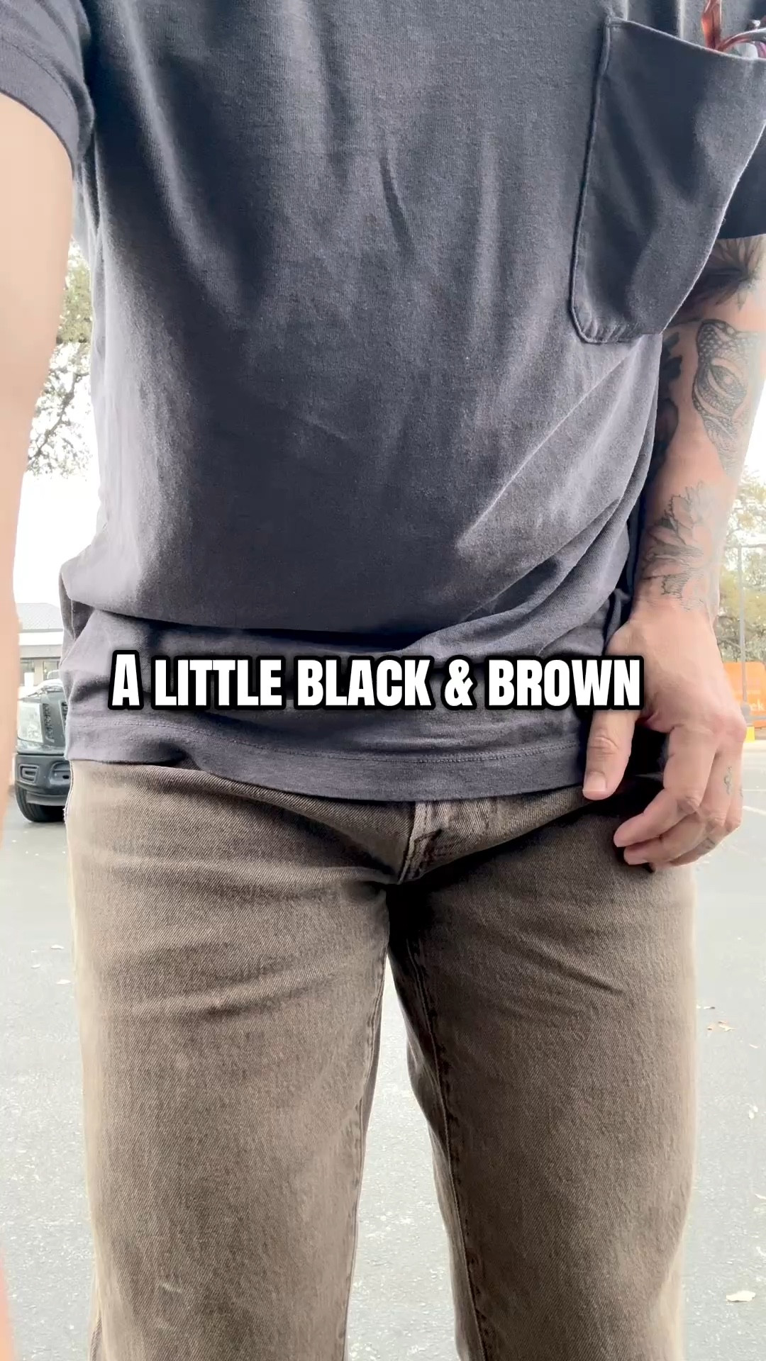 Black & Brown celebrating the Black & Silver.

#LTKootd #LTKMens