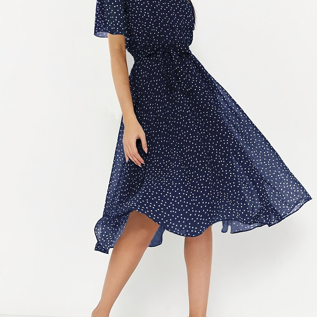 ladies' dress a lining mesh featuring   luxury casual - Temu Canada | Temu Affiliate Program