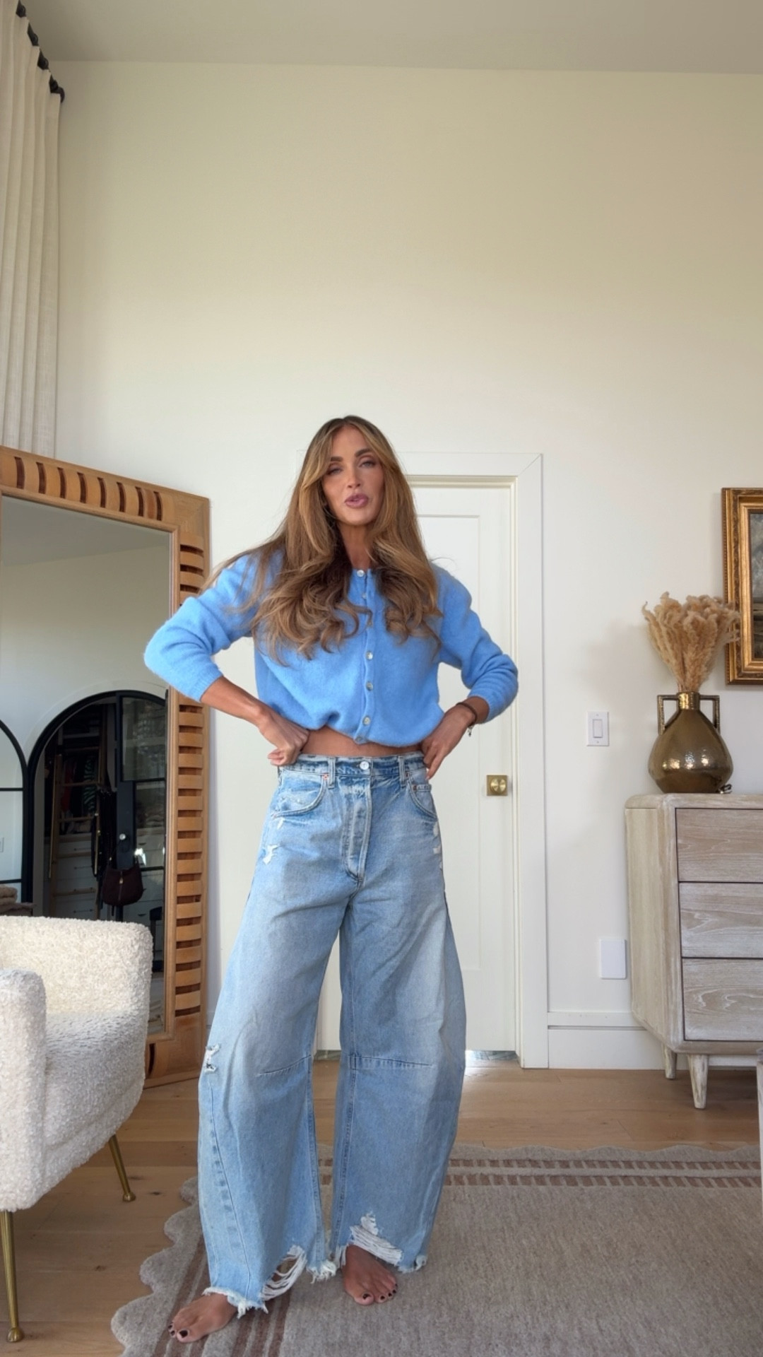 The perfect horseshoe jean 