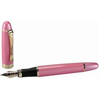 Pink Gold Fountain Pen, 18K Gp Nib Fountain, Ink Pen; Penne Stilografiche Füller Stylo À Plume 万年筆 Перьевая Ручка, Fyllepenn | Etsy (US)