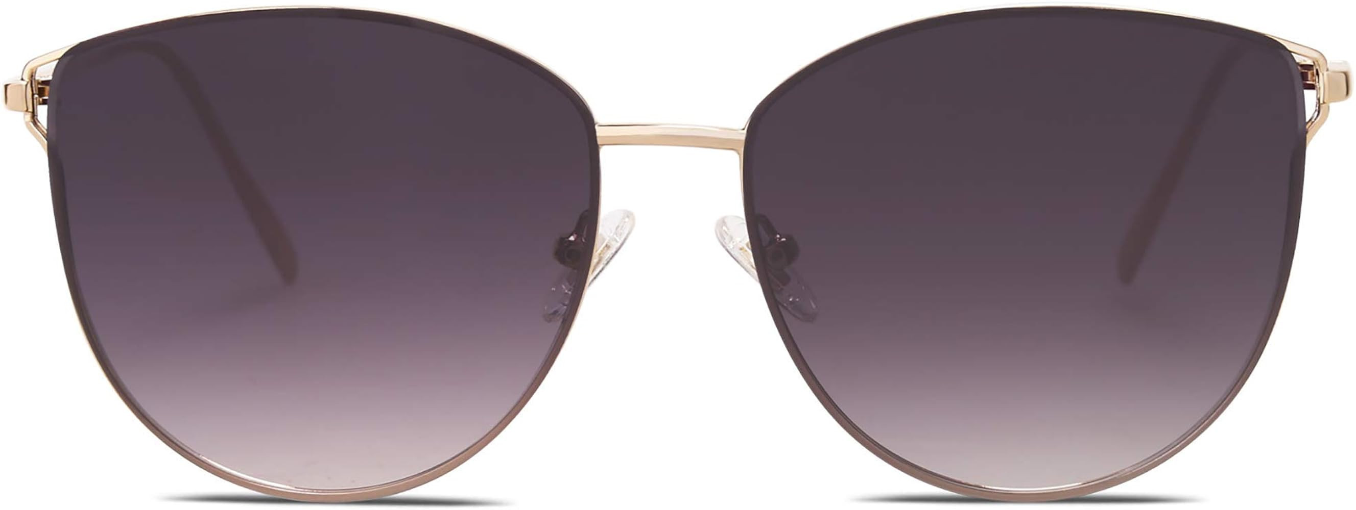 SOJOS Mirrored Flat Lens Fashion Sunglasses for Women SJ1085 | Amazon (US)