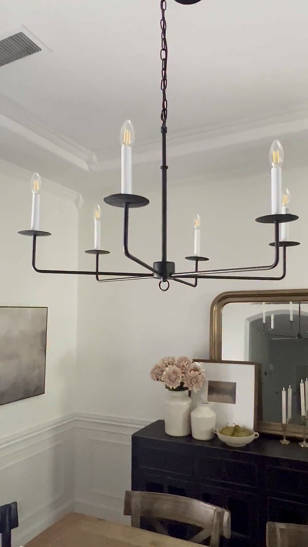 My dining room chandelier makes the perfect addition to a small dining space! Lighting, lamp, chandelier, modern organic, vintage, traditional, dining room, breakfast nook, bedroom, guest room 
#LTKStyleTip#LTKSpringSale

#LTKHome #LTKSeasonal