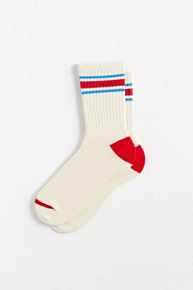 Retro Stripe Crew Sock | Urban Outfitters (US and RoW)