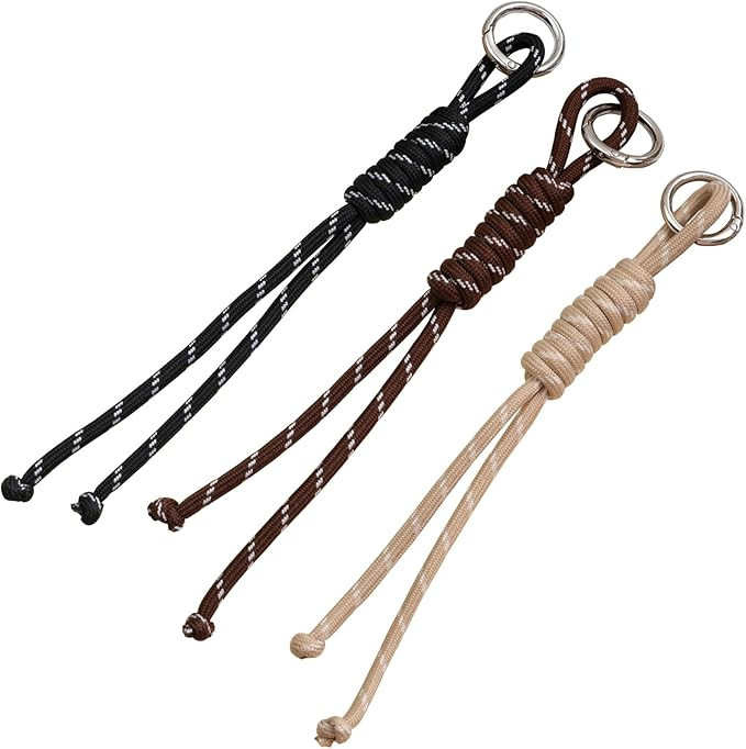 paracord Charm Bag Keychain Accessories，Rope Bag Charms for Handbag Y2k Accessories Purse Hangi... | Amazon (US)