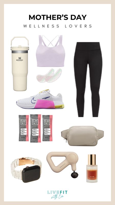 Treat the wellness-loving mom in your life this Mother's Day with gifts that nurture her health and happiness! 🌸 From high-performance gear like the ultra-comfortable sports bra and leggings, to pampering essentials like the luxurious face oil and massage gun. Perfect for keeping her hydrated, relaxed, and glowing all year round. 💪🧘‍♀️ #MothersDayGifts #WellnessLovers #FitnessFashion

#LTKSeasonal #LTKfitness #LTKbeauty