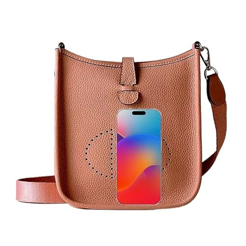 Generic Women's Bag Crossbody Bag For Party Banquet Shoulder Bag Leather Clutch Bag Trendy Vegan Leather Handbags (Brown) | Amazon (US)