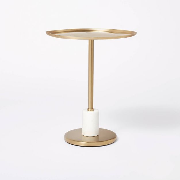 Fielding Pedestal Accent Table - Threshold™ designed with Studio McGee | Target