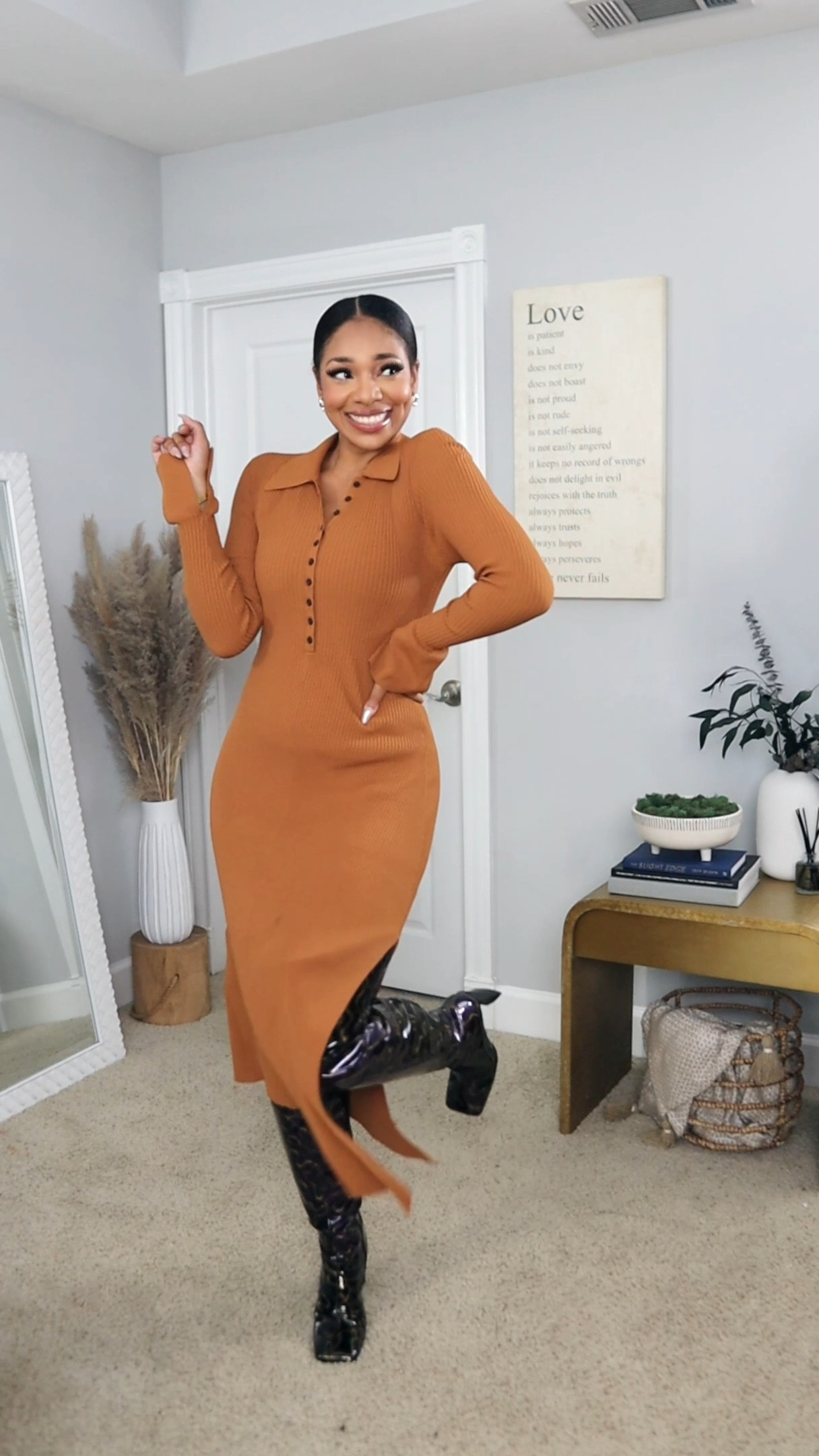 Recent Sweater Dress Haul 
Wearing a size M in everything! 