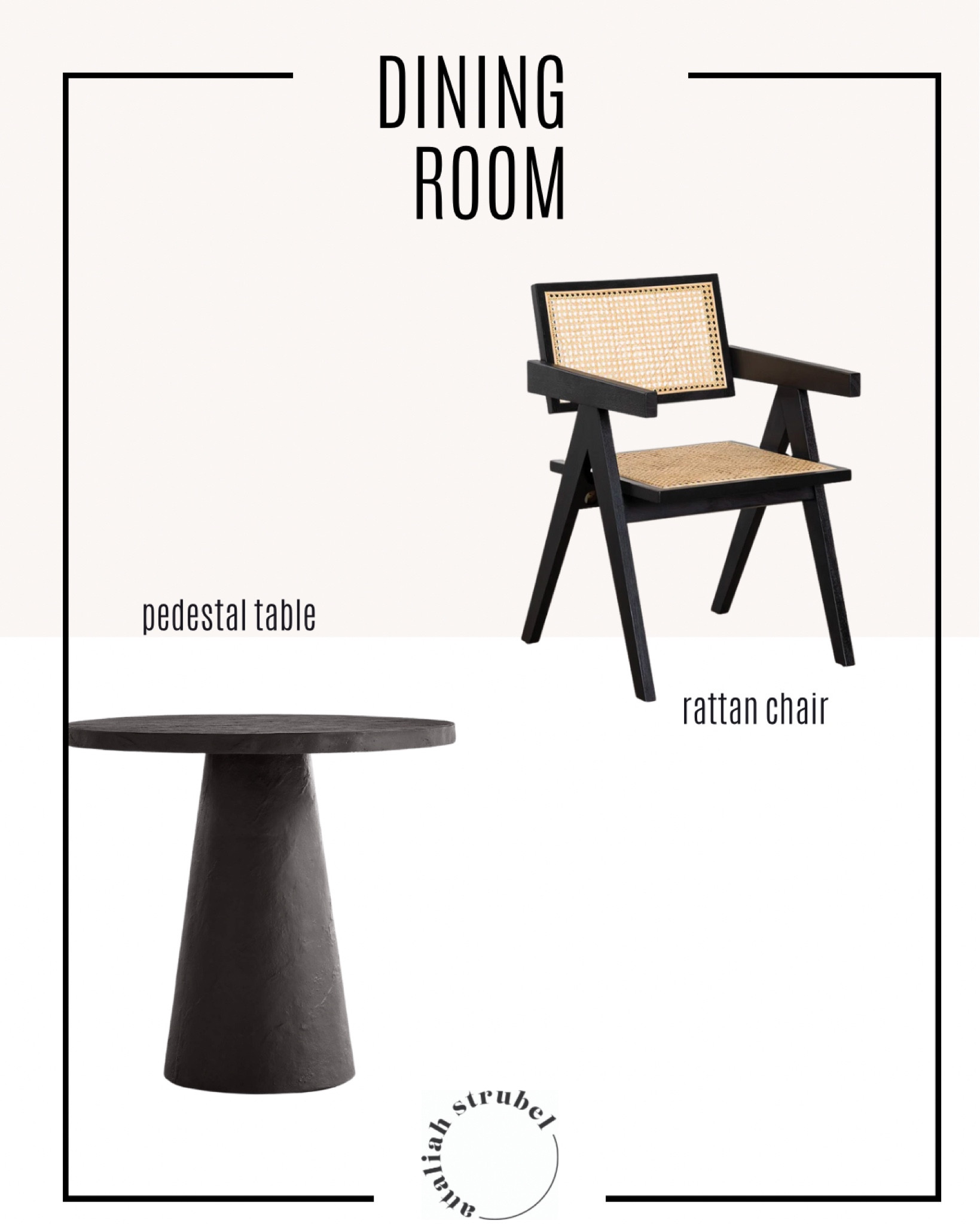 Dining room stone table and rattan chair is a match made in heaven 

#LTKhome #LTKeurope