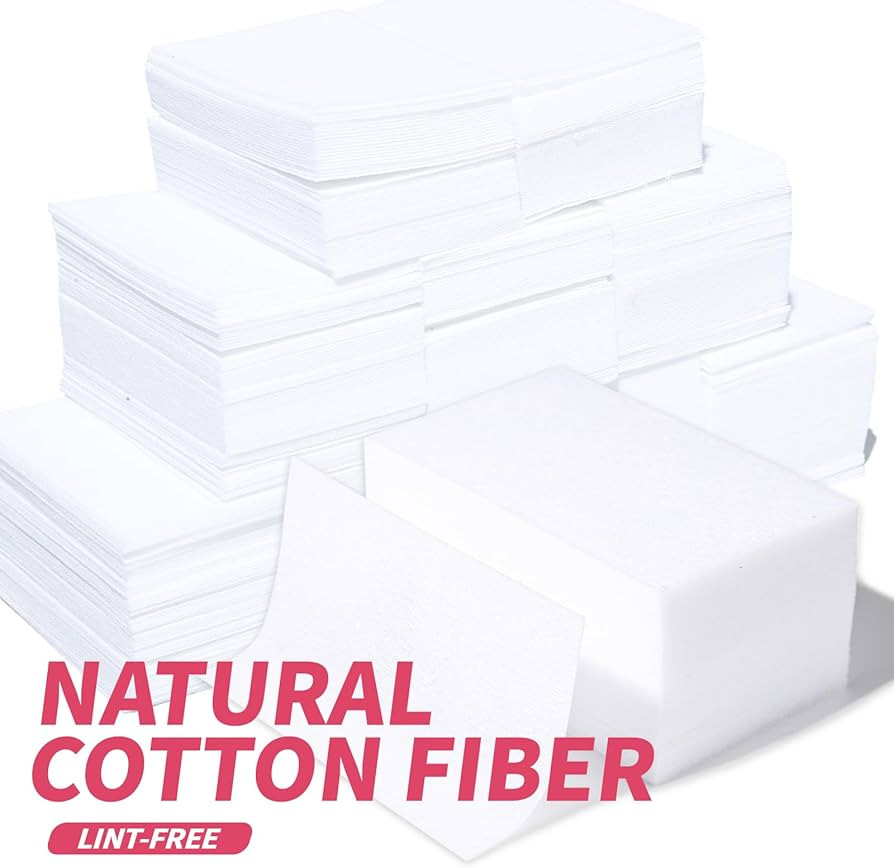 FANDAMEI Nail Polish Gel Remover Tools Kit with Nail Clips, 100ml Nail Polish Remover Bottle, 500... | Amazon (US)