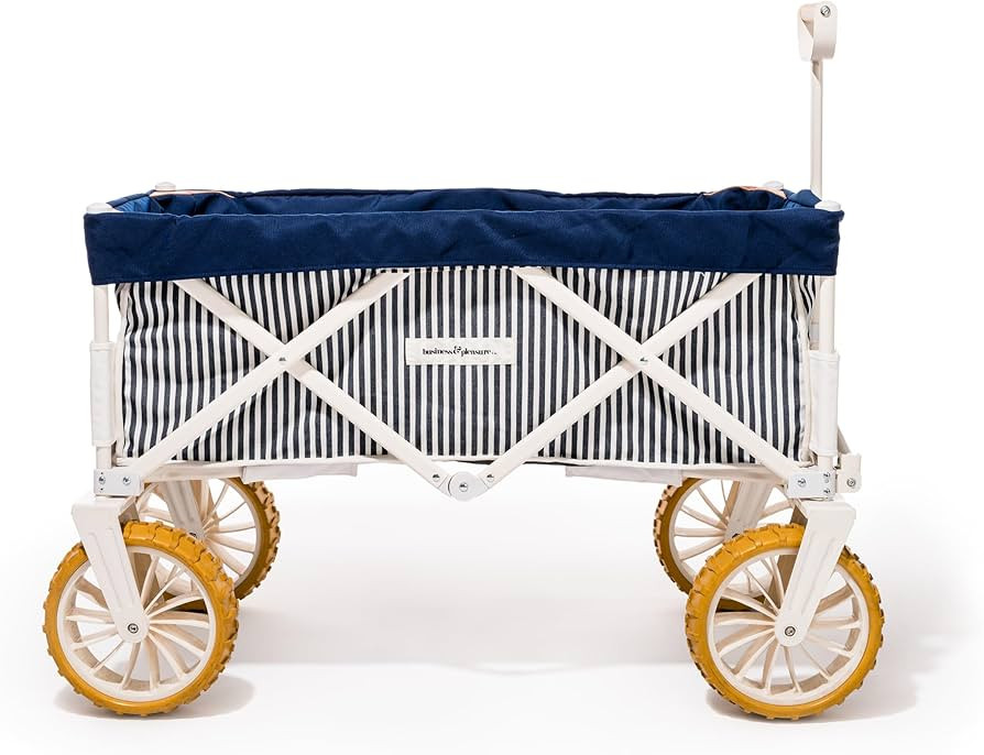 Business & Pleasure Co. Beach Cart - Laurens Navy Stripe | Amazon (US)