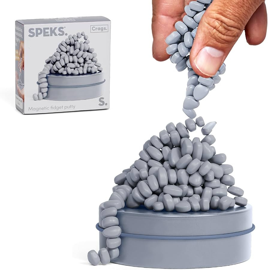 Speks Original Crags Ferrite Putty | 150+ Magnetic Stones in a Tin | Stress Relief Fidget Toy for... | Amazon (US)