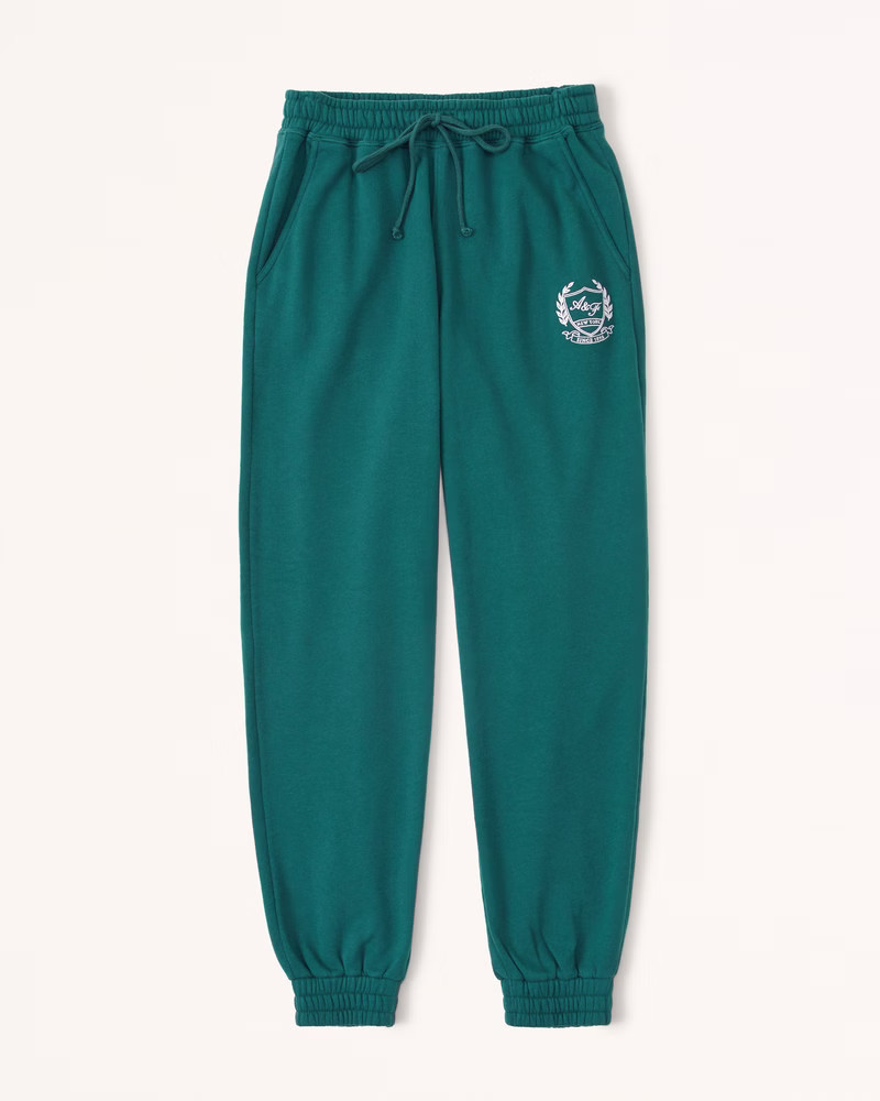 Crest Logo Jogger | Abercrombie & Fitch (US)