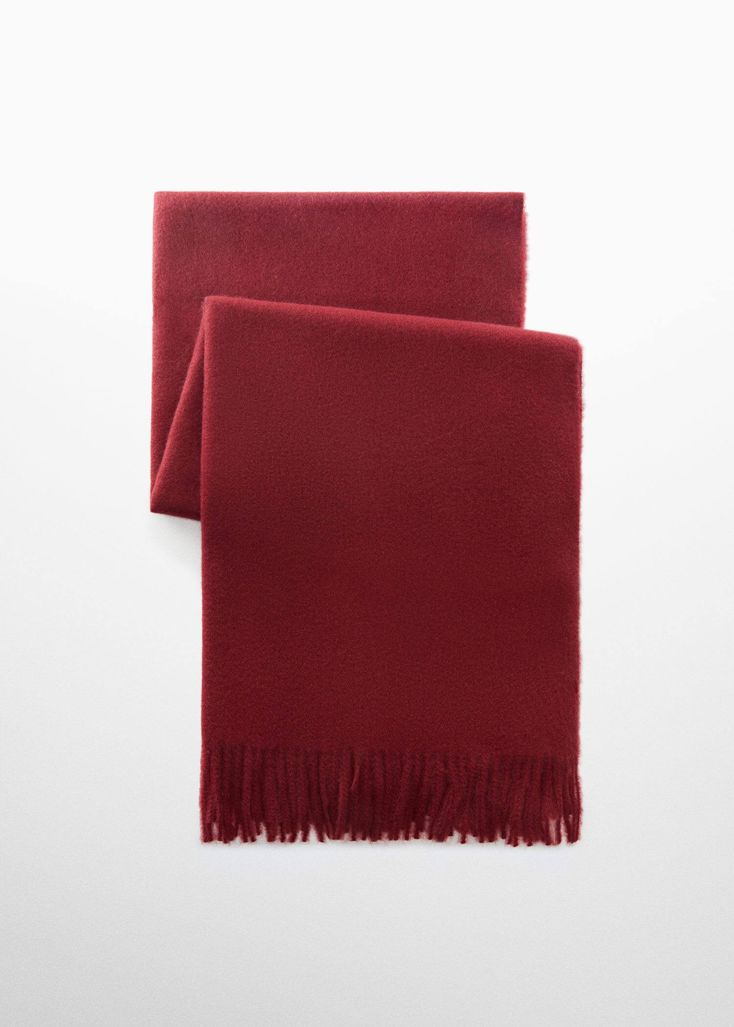 Fringed edge scarf -  Women | Mango United Kingdom | MANGO (UK)