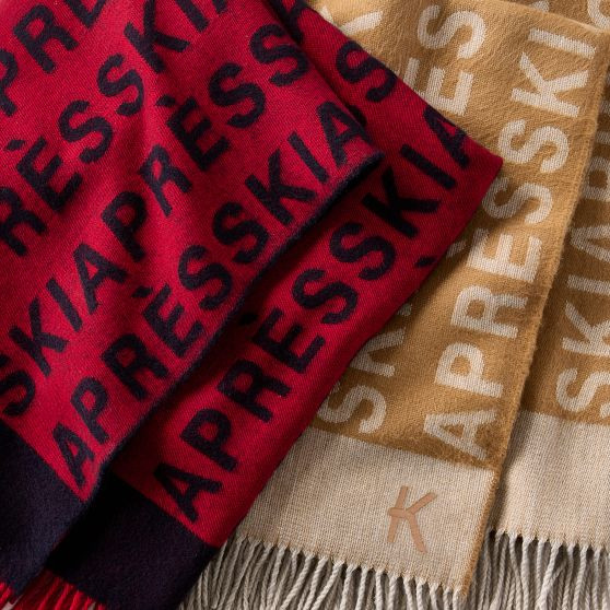 Après Ski Italian Throw Blanket | Mark and Graham