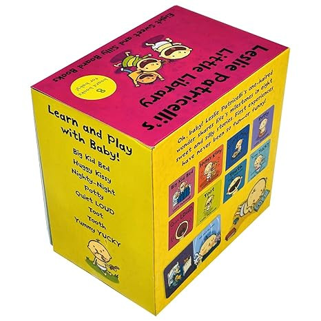Leslie Patricelli's Little Library Learn and Play With Baby 8 Books Collection Box Set (Big Kid B... | Amazon (US)