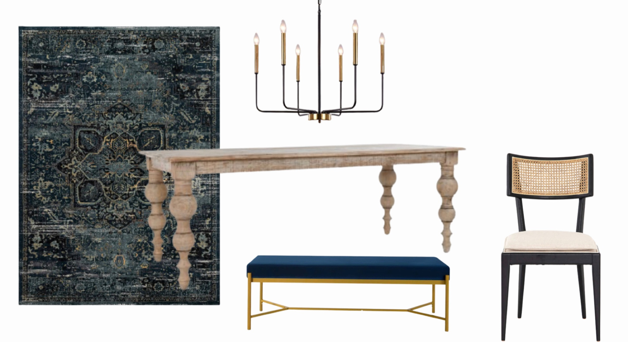 Dining room design
:
Rug is from magnolia rugs and I couldn’t link. Name is “James Ocean Onyx Rug.” Two tables linked with different prices 

#LTKstyletip #LTKhome #LTKFind