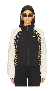 P.E Nation x REVOLVE Venture Jacket in Black & Whisper White from Revolve.com | Revolve Clothing (Global)