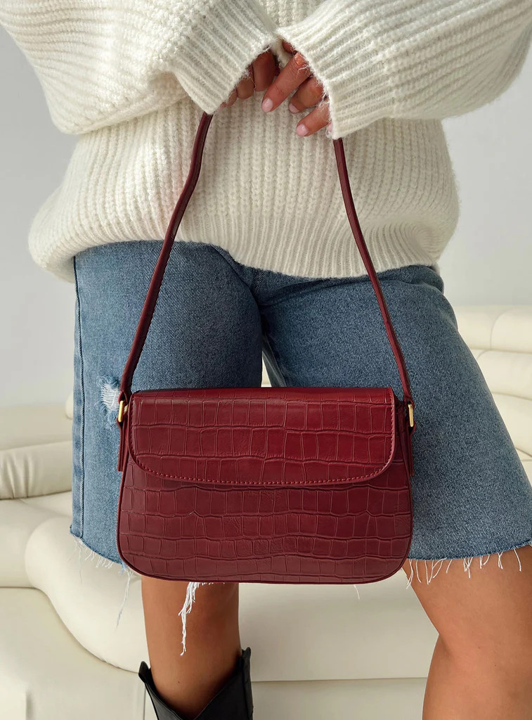 Everytime Shoulder Bag Red | Princess Polly US