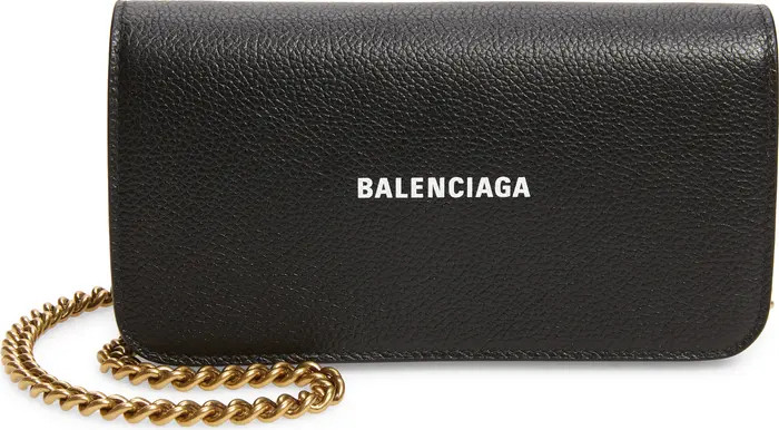 Cash Leather Phone Wallet on a Chain | Nordstrom