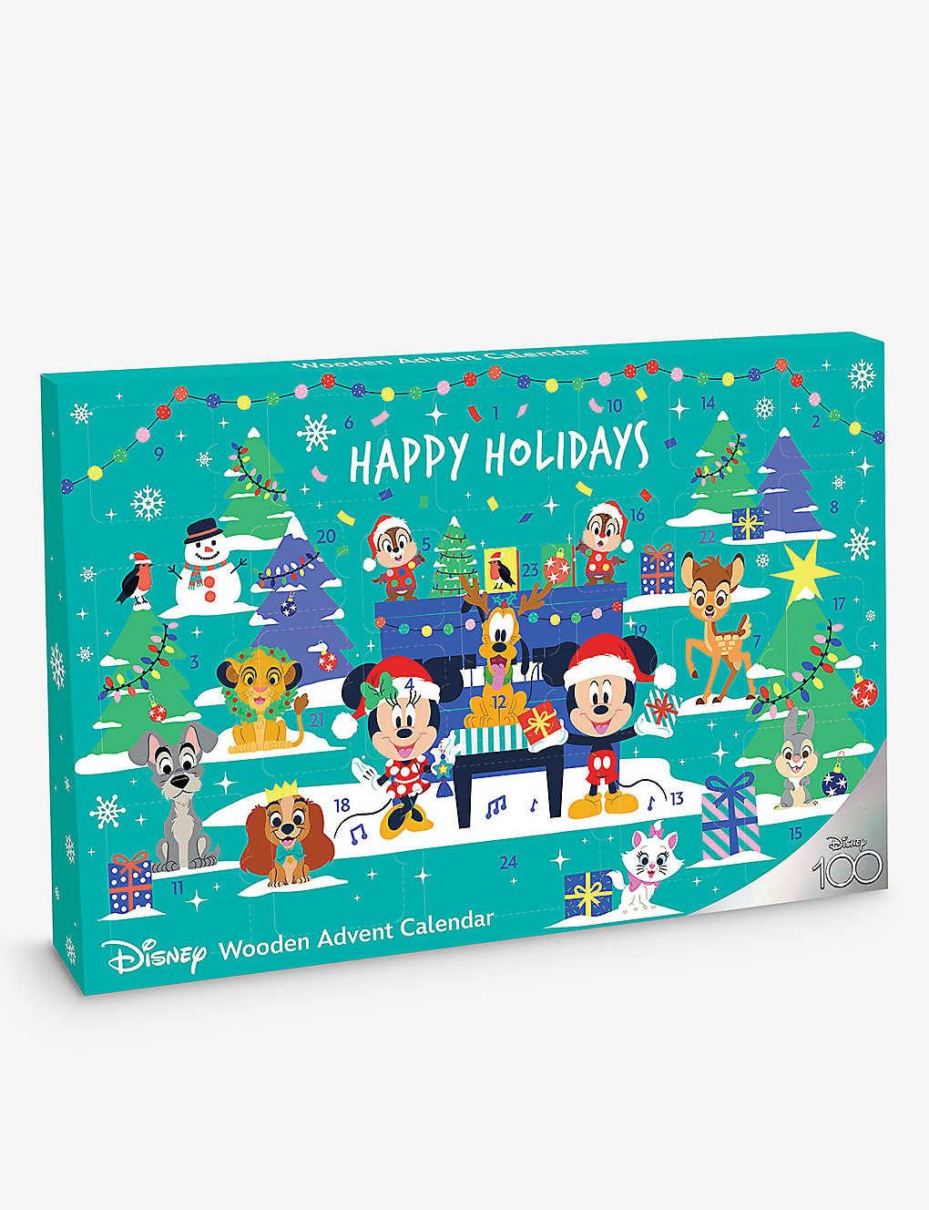 Disney 100 wooden advent calendar | Selfridges