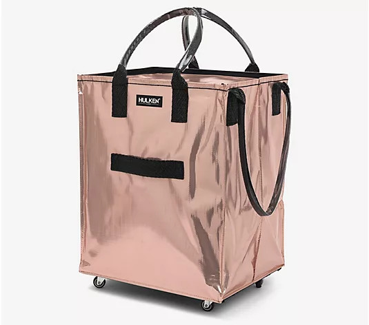 "As Is" Hulken Large Rolling Tote Bag with Zip Top Closure - QVC.com | QVC
