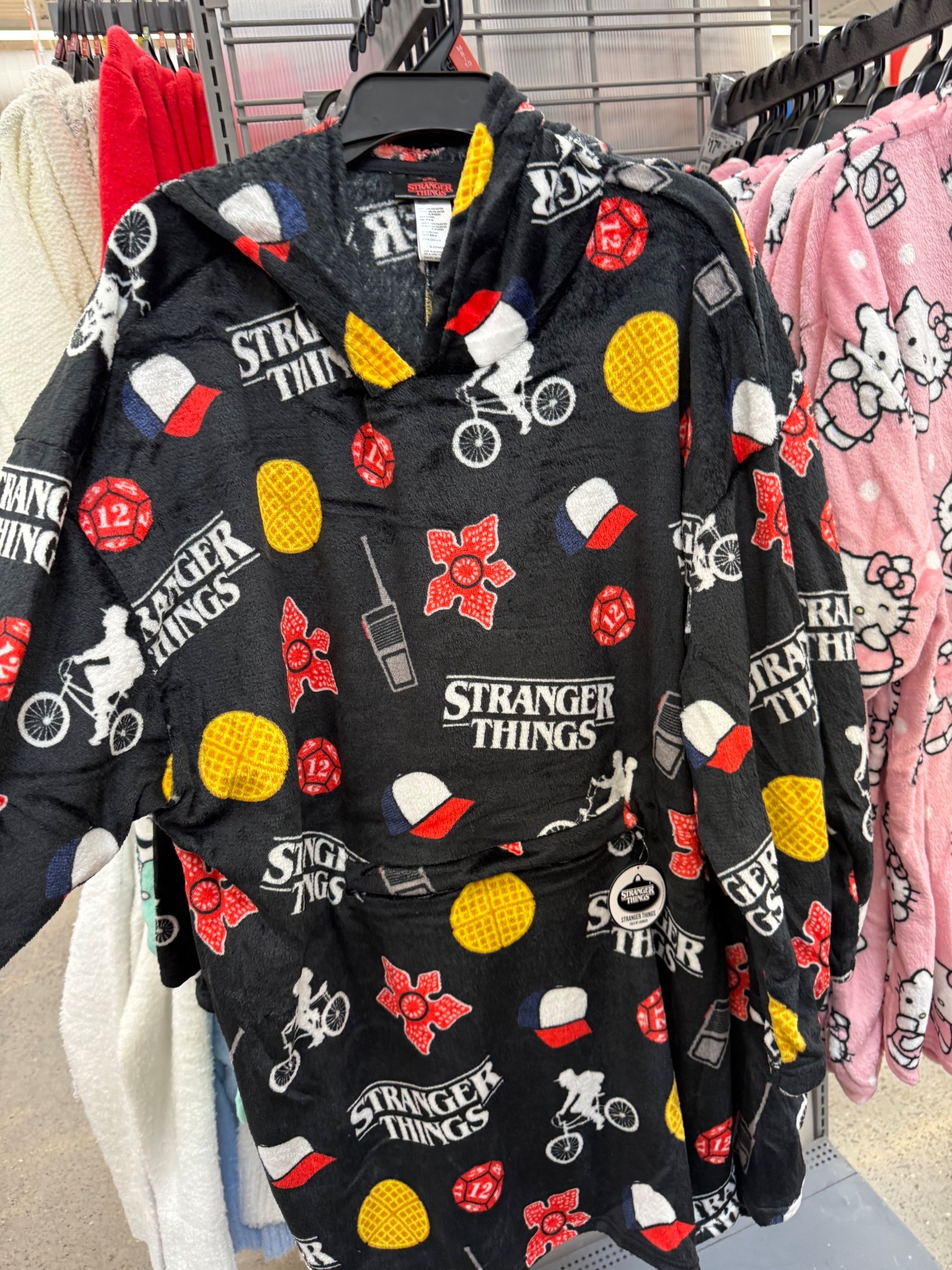 Walmart Stranger things and hello kitty blanket hoodie 

#LTKHoliday #LTKSeasonal #LTKGiftGuide