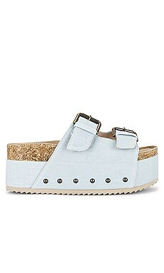 INTENTIONALLY BLANK Cooper -2 Sandal in Denim from Revolve.com | Revolve Clothing (Global)