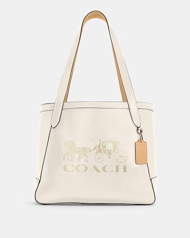 Tote With Horse And Carriage | Coach Outlet CA