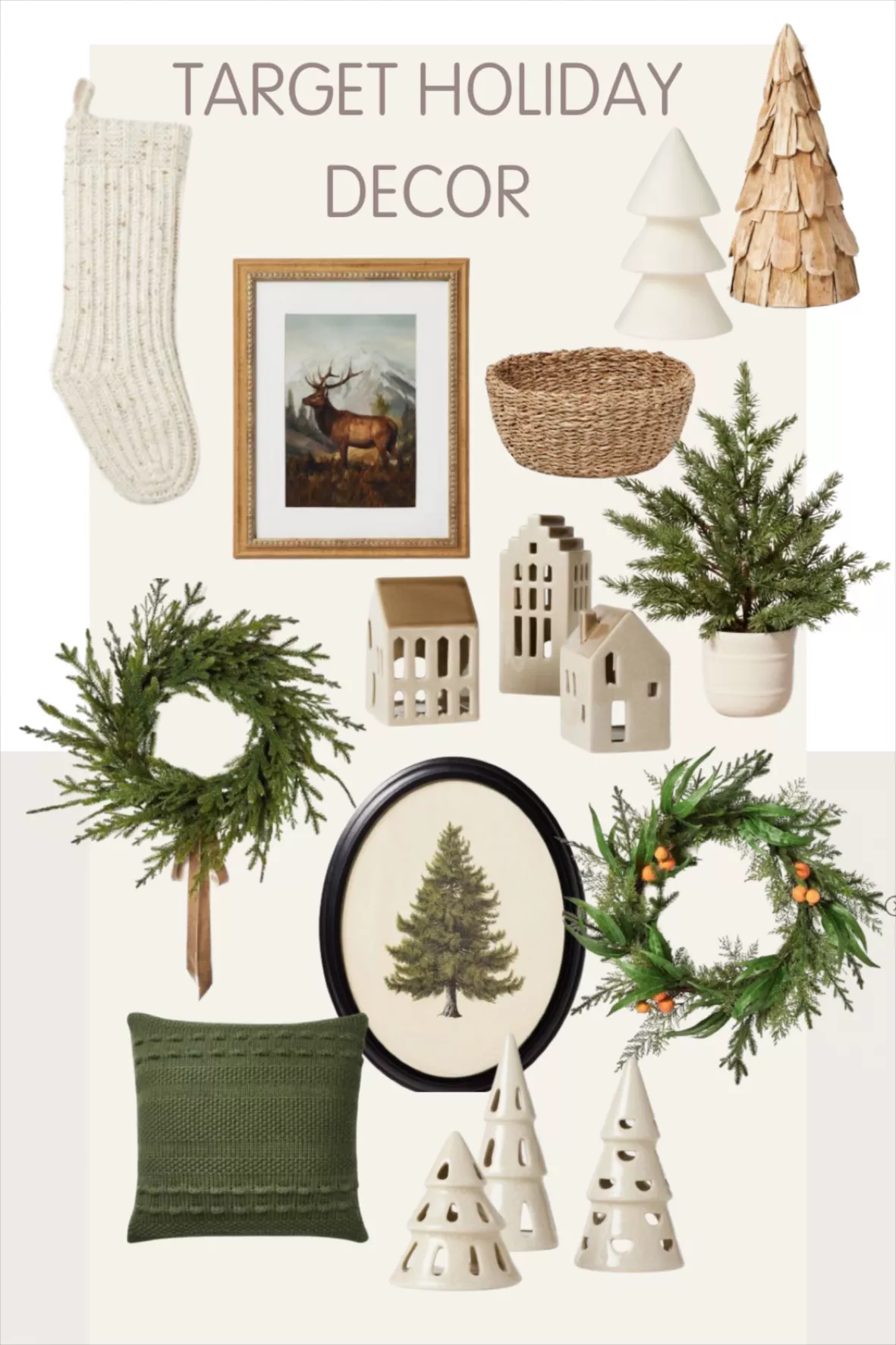 Faux Spruce Christmas Tree in … curated on LTK