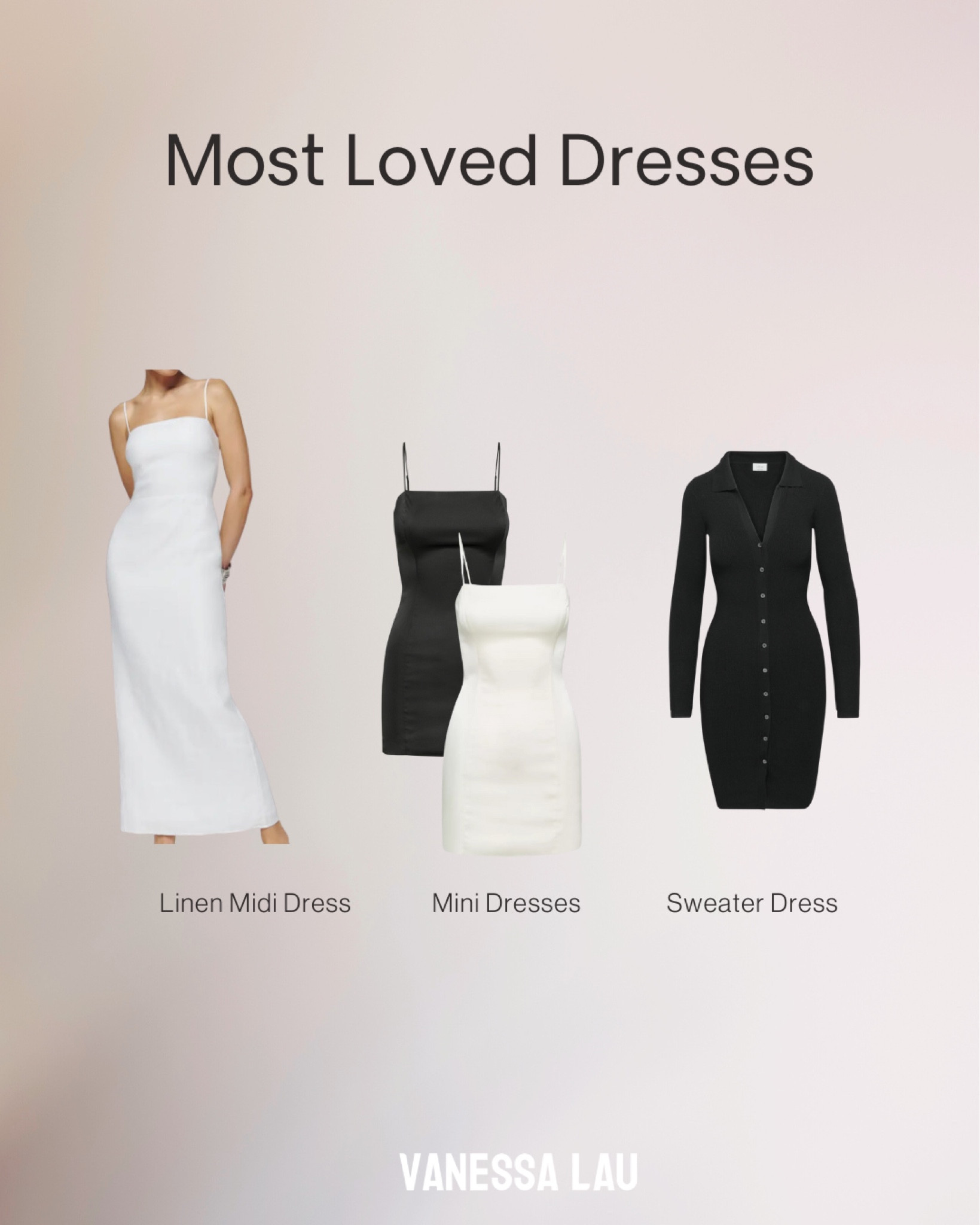 Capsule Wardrobe Dresses 🤍 These are my most loved staple dresses you’ll usually catch me wearing! #capsulewardrobe



#LTKMostLoved #LTKstyletip
