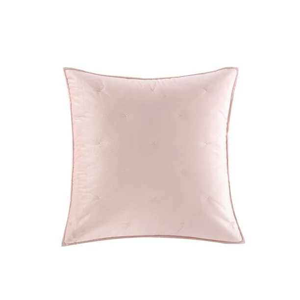 Better Homes and Gardens Cherry Solid Microfiber Velvet Euro Sham, 26" x 26" | Walmart (US)