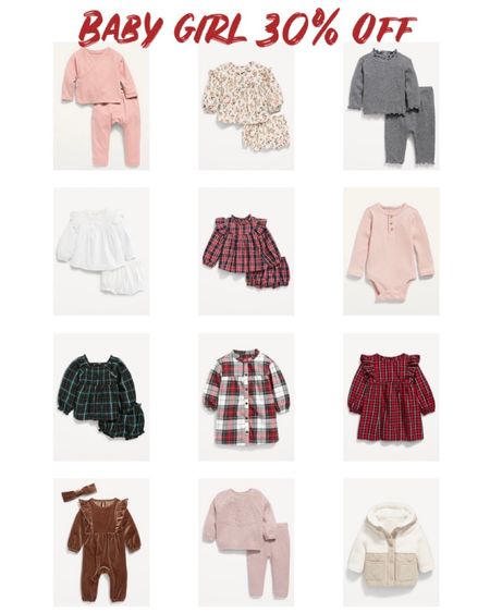 Baby girls clothes, baby girl clothes, newborn clothes, holiday clothes, family picture outfits, baby Christmas pajamas, baby holiday dress 

#LTKHoliday #LTKbaby #LTKsalealert