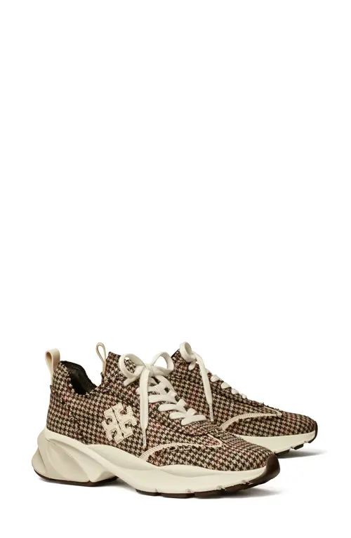 Tory Burch Good Luck Trainer Sneaker in Herringbone /New Ivory at Nordstrom, Size 8 | Nordstrom