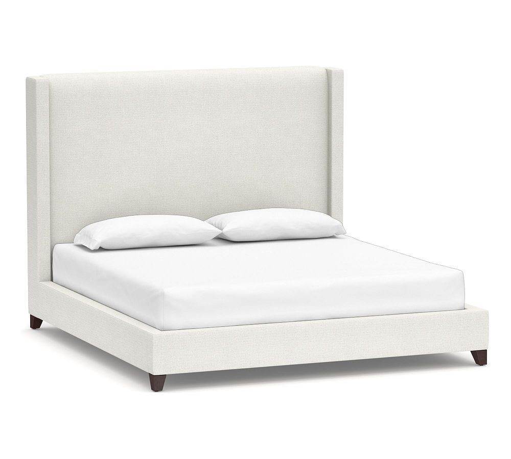 Harper Non-Tufted Upholstered Bed | Pottery Barn (US)