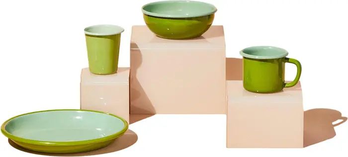x Crow Canyon Home 4-Piece Enamelware Set | Nordstrom
