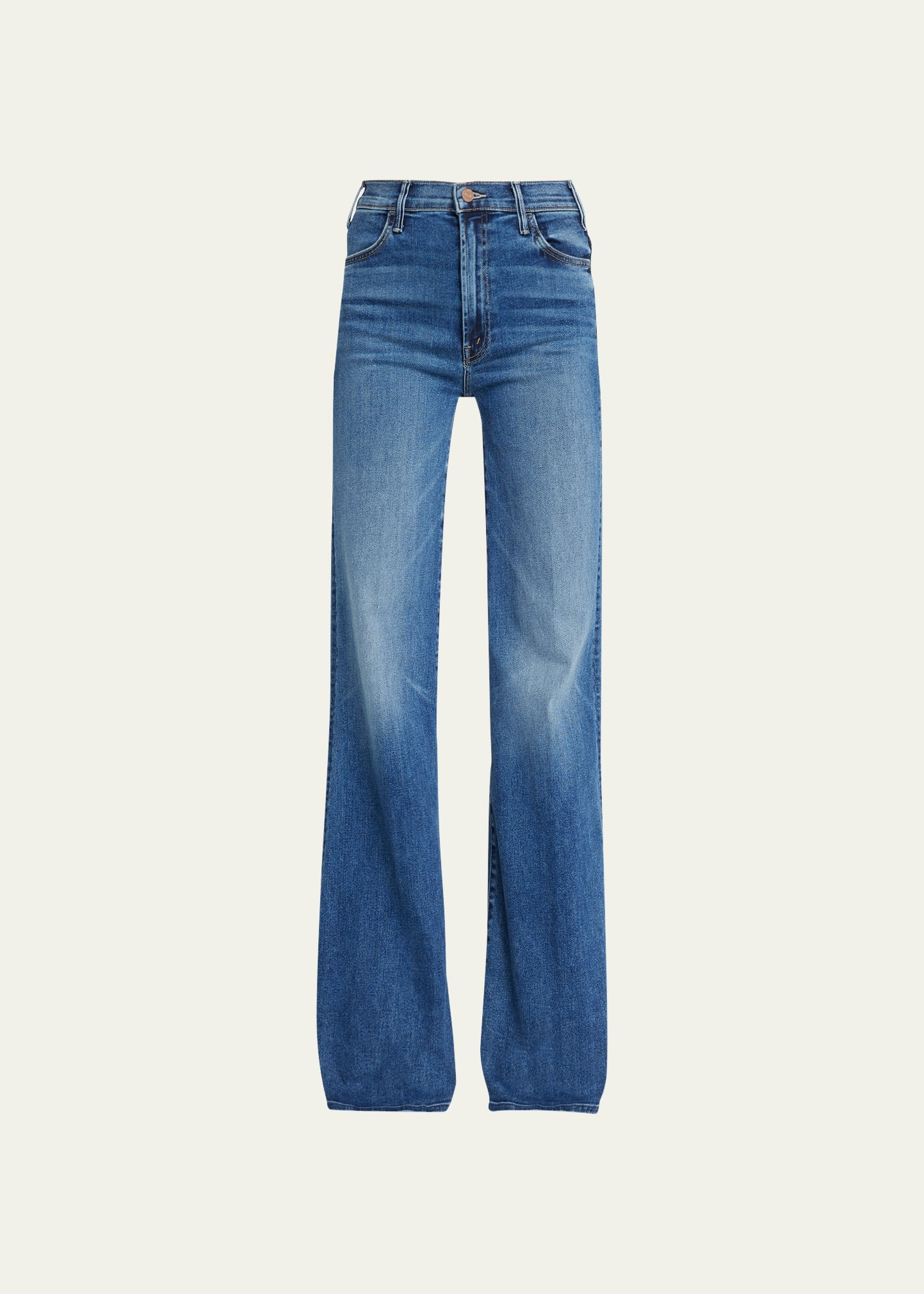 MOTHER The Hustler Roller Heel Jeans | Bergdorf Goodman
