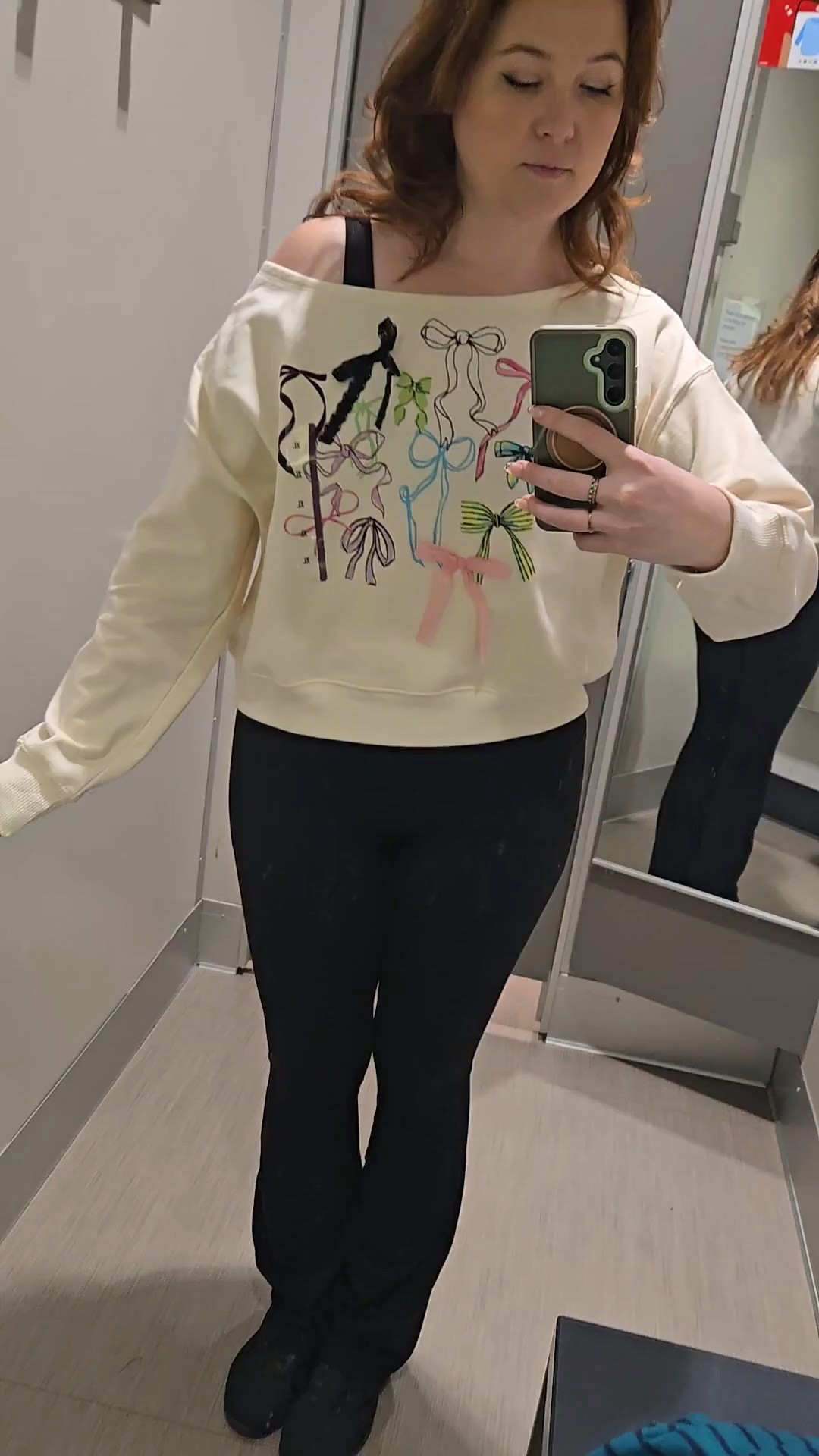 Target find. I sized up because I was worried about shrinkage and I want it still drape off the shoulder

#LTKGiftGuide