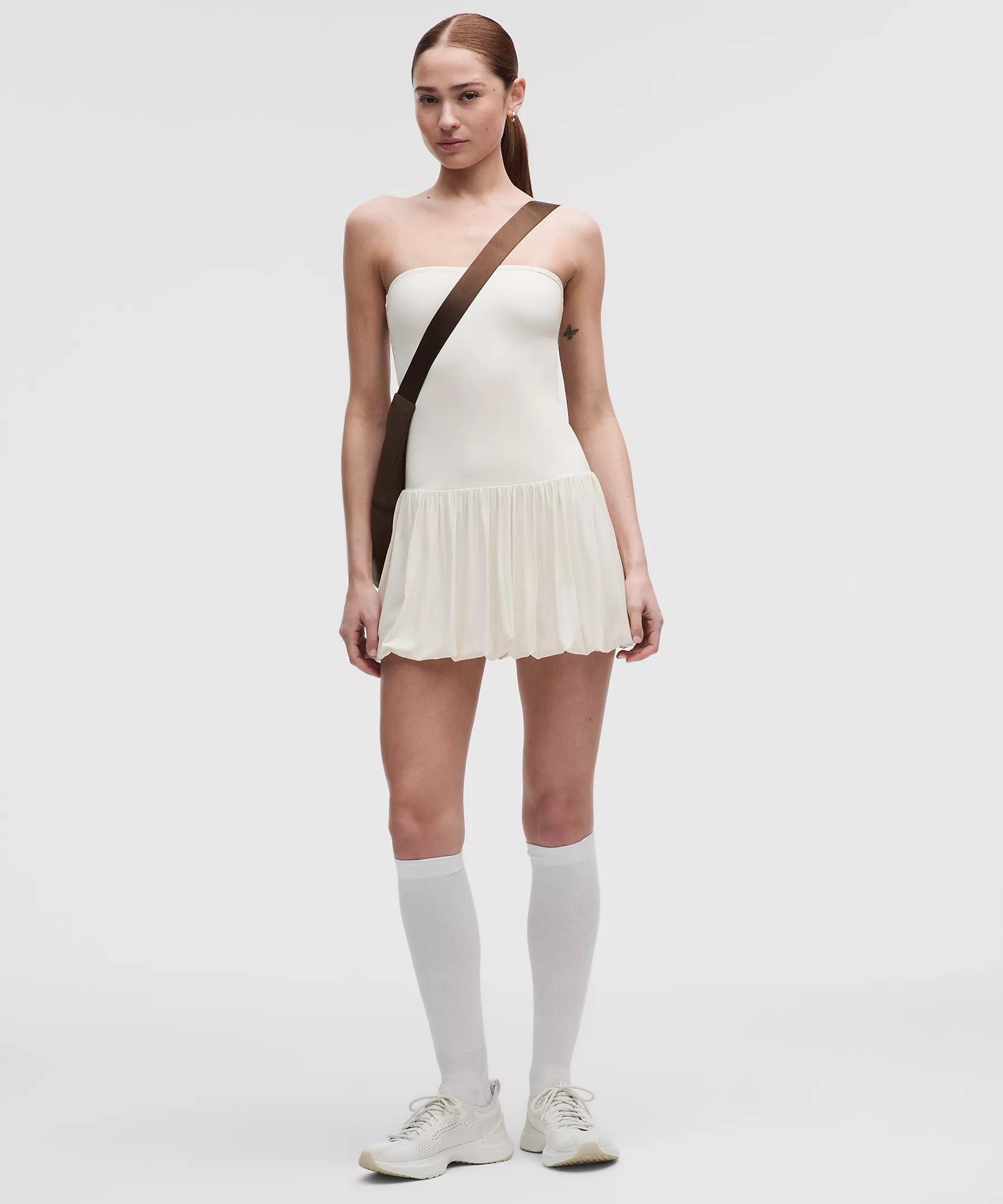 2-in-1 Bubble-Hem Mini Dress | Lululemon (US)