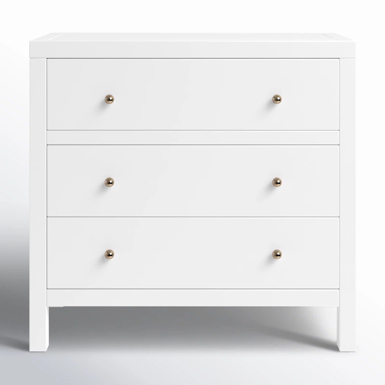 Celine 34" 3-Drawer Nightstand | Joss & Main
