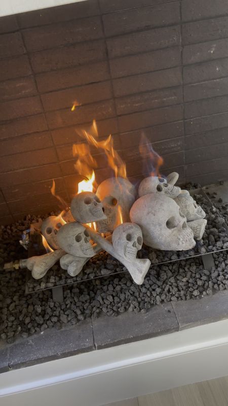 Halloween skulls for fireplace or Firepit // indoor or outdoor! 



#LTKfindsunder100 #LTKSeasonal #LTKHalloween