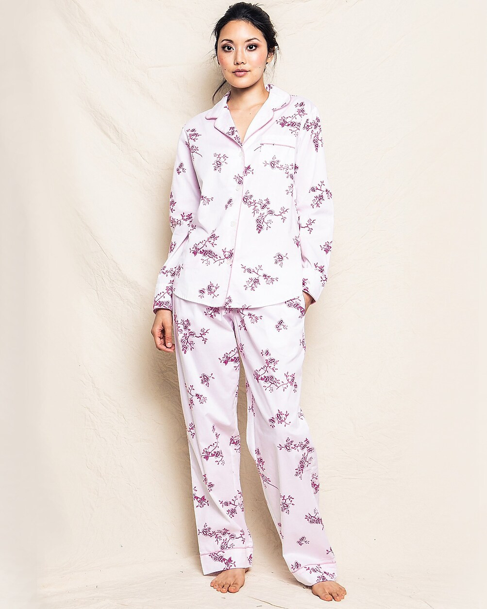 Petite Plume™ women's pajama set | J. Crew US