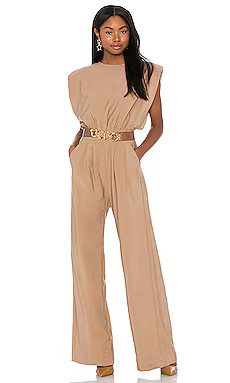 NONchalant Josie Jumpsuit in Camel from Revolve.com | Revolve Clothing (Global)